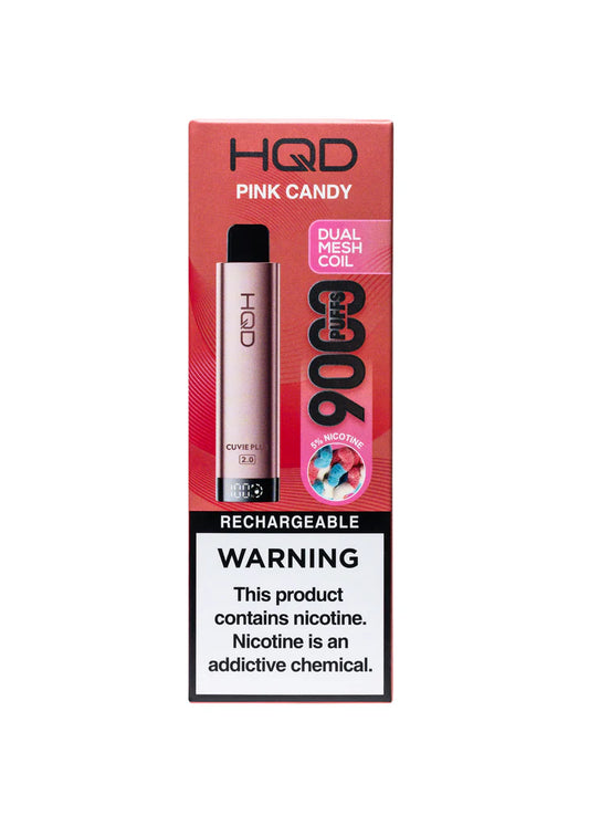 HQD Cuvie Plus 2.0 9,000 Puffs - Pink Candy