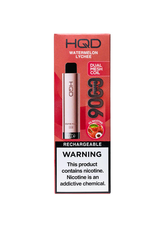 HQD Cuvie Plus 2.0 9,000 Puffs - Watermelon Lychee