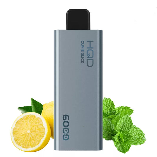 HQD Cuvie Slick 6,000 Puffs - Lemon Mint