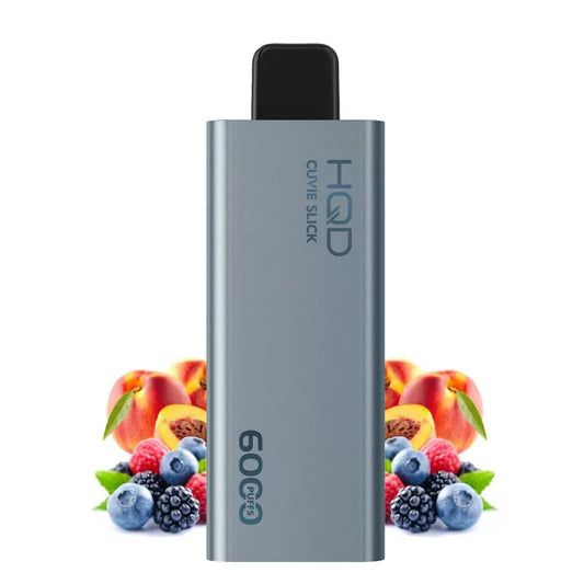 HQD Cuvie Slick 6,000 Puffs - Peach Berry