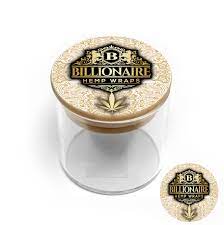 Billionair Glass Jar /Hemp