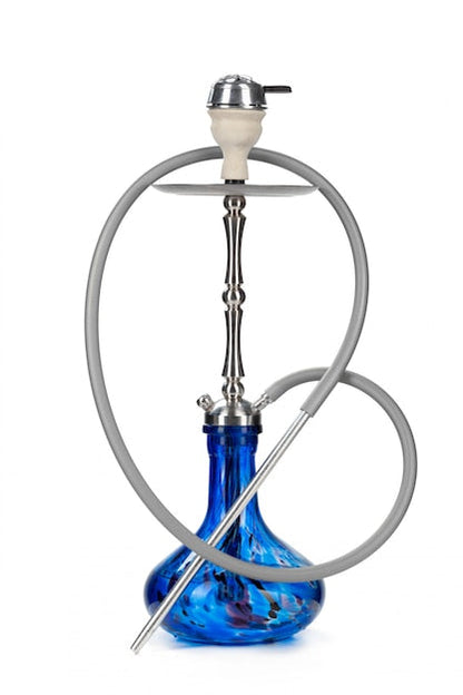 Premium Hookah 9 Inch Pumkin White