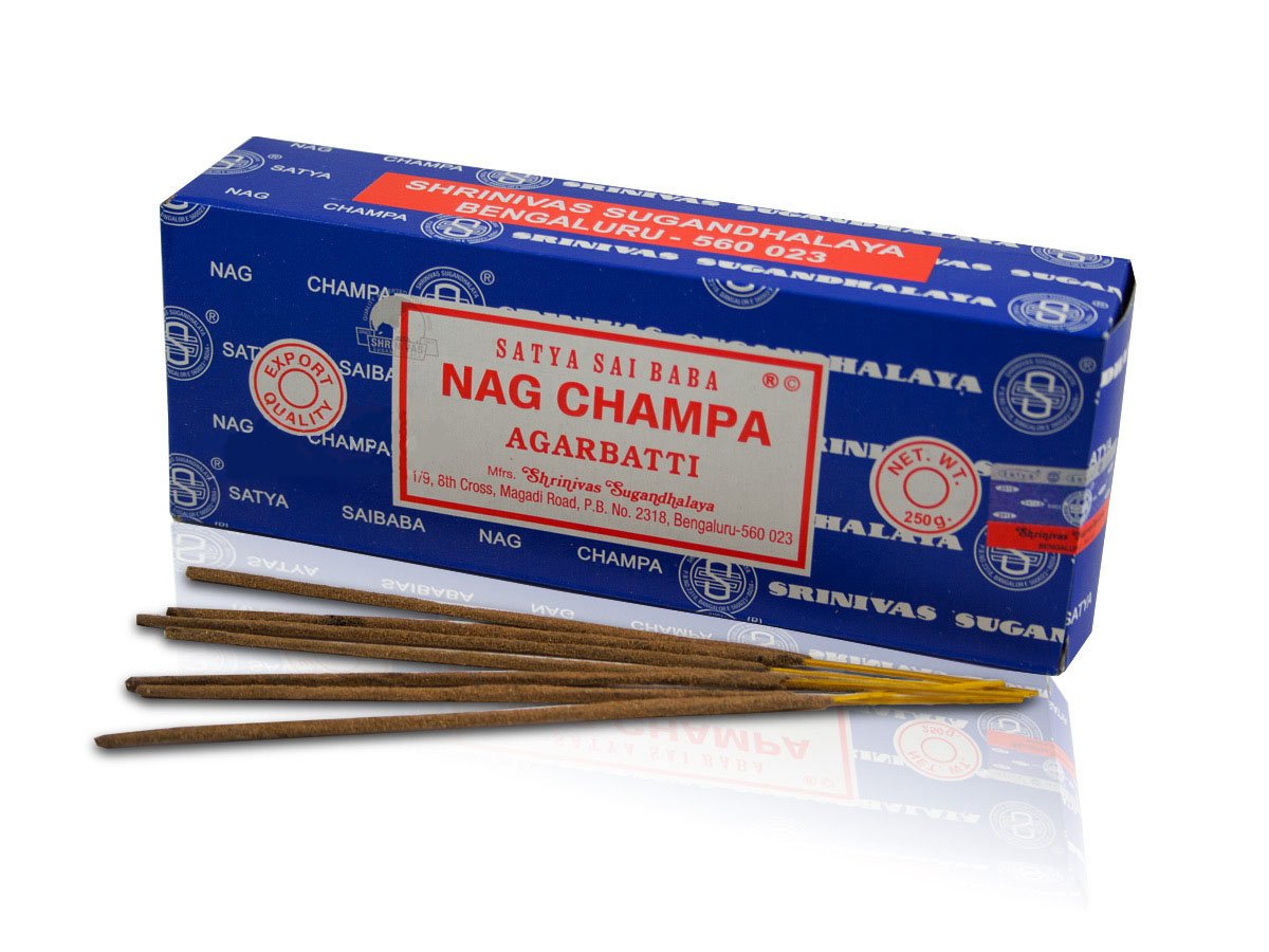 Nag Champa Incense Sticks (12 Pack)