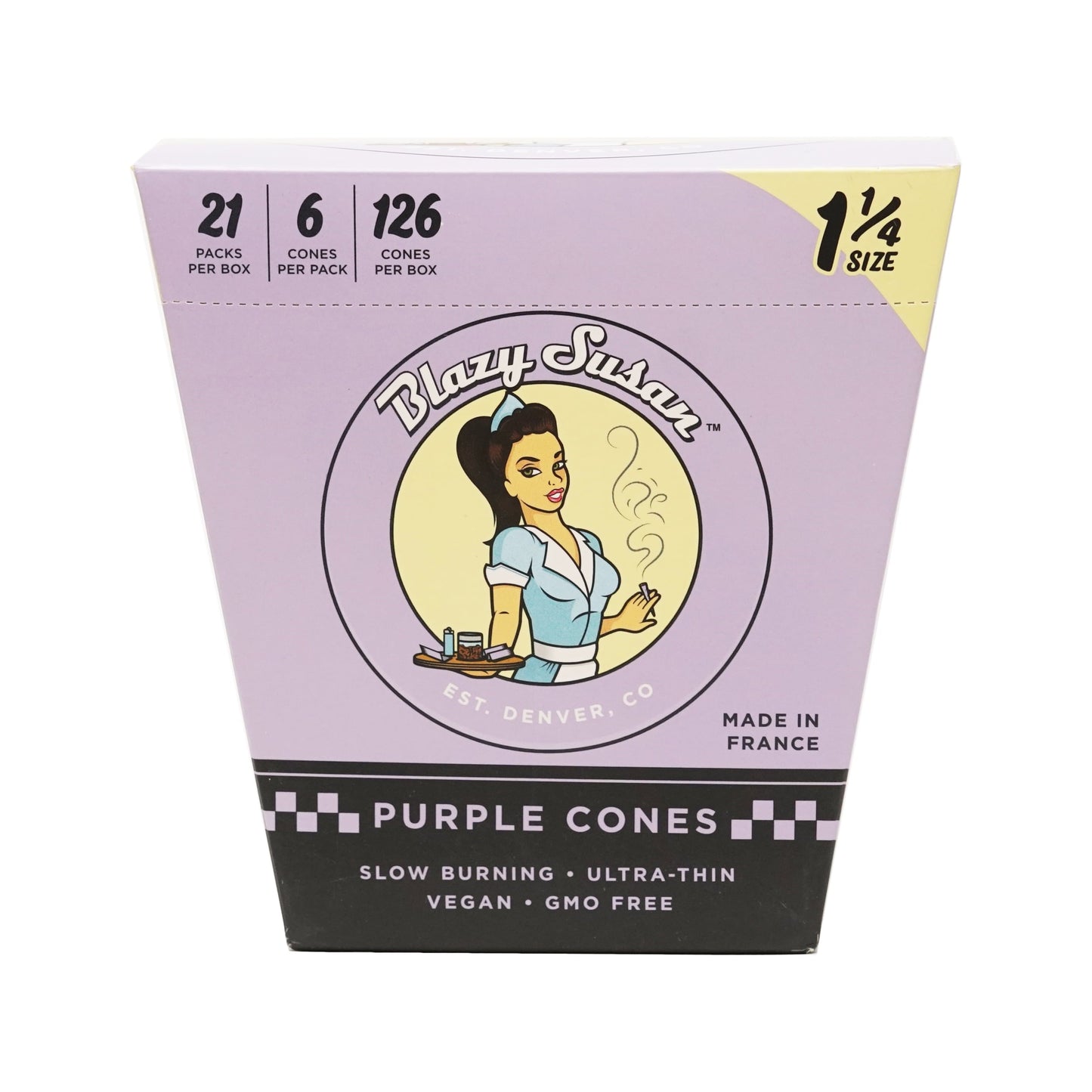 Blazy Susan Cones Purple 1 1\4