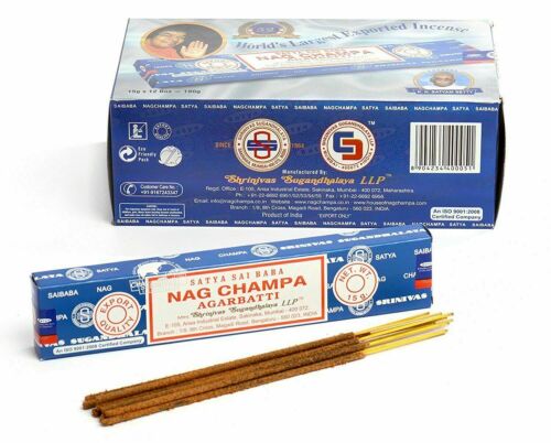 Nag Champa Incense Sticks (12 Pack)