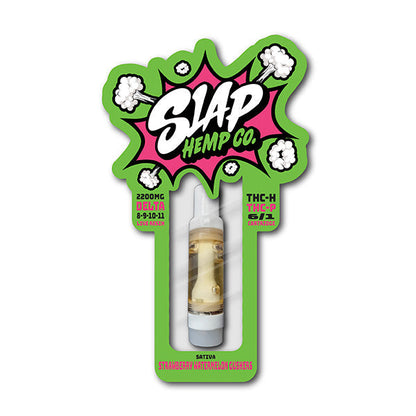 Slap Hemp Co. Mix Cartridge Blackberry Guava Kush 2200 Mg Hybrid