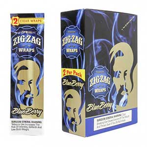 Zig Zag Wrap 2 For .99 Blueberry